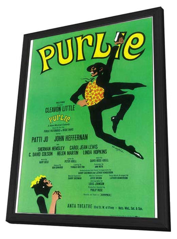 Purlie (Broadway) 11 x 17 Poster - Style A - in Deluxe Aluminum Frame