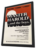 Master Harold And The Boys (Broadway) 11 x 17 Poster - Style A - in Deluxe Aluminum Frame