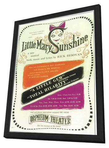 Little Mary Sunshine (Broadway) 11 x 17 Poster - Style A - in Deluxe Aluminum Frame