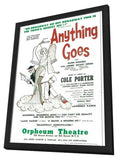 Anything Goes (Broadway) 11 x 17 Poster - Style A - in Deluxe Aluminum Frame