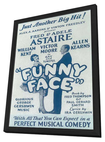 Funny Face (Broadway) 11 x 17 Poster - Style A - in Deluxe Aluminum Frame