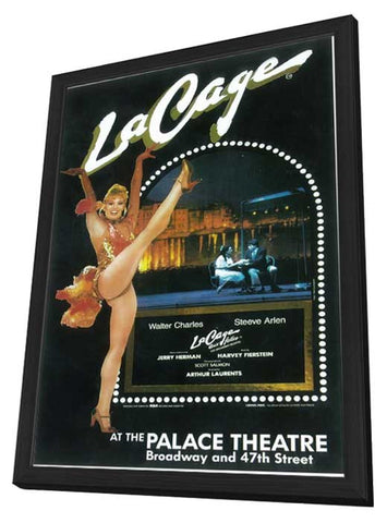 La Cage Aux Folles (Broadway) 11 x 17 Poster - Style A - in Deluxe Aluminum Frame