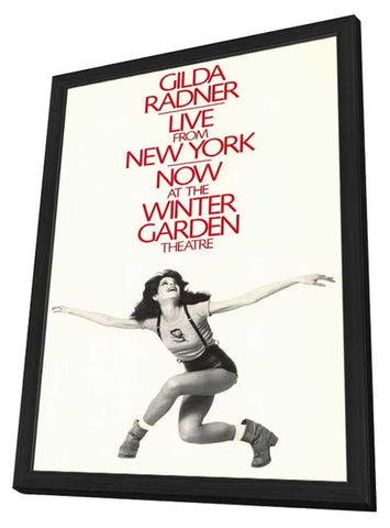 Gilda Radner - Live From New York (Broadway) 11 x 17 Poster - Style A - in Deluxe Aluminum Frame