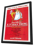 A Funny Thing Happened on the Way to the Forum (Broadway) 11 x 17 Poster - Style A - in Deluxe Aluminum Frame