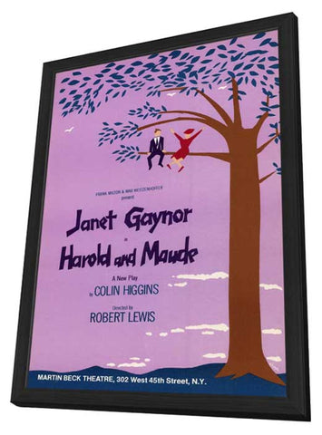 Harold and Maude (Broadway) 11 x 17 Poster - Style A - in Deluxe Aluminum Frame