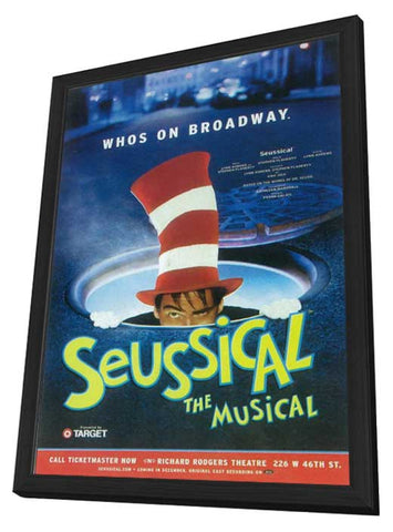 Seussical (Broadway) 11 x 17 Poster - Style A - in Deluxe Wood Frame