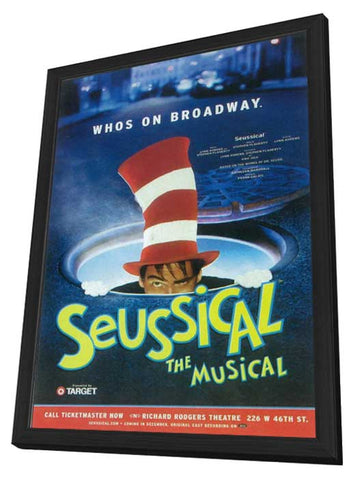 Seussical (Broadway) 11 x 17 Poster - Style A - in Deluxe Aluminum Frame