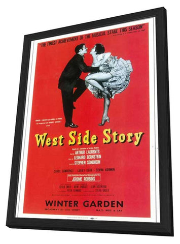 West Side Story (Broadway) 11 x 17 Poster - Style A - in Deluxe Aluminum Frame