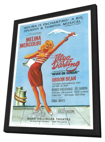 Illya Darling (Broadway) 11 x 17 Poster - Style A - in Deluxe Aluminum Frame