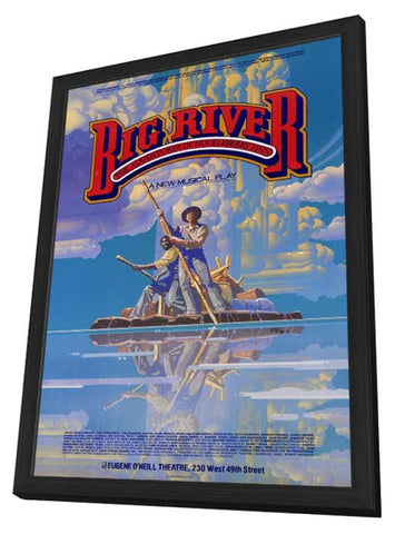 Big River (Broadway) 11 x 17 Poster - Style A - in Deluxe Aluminum Frame