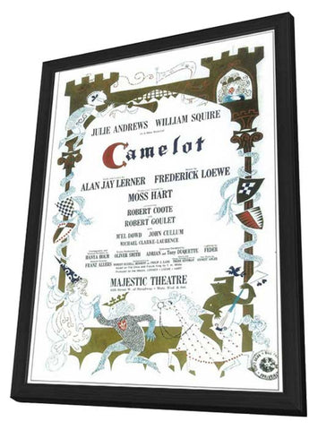 Camelot (Broadway) 11 x 17 Poster - Style A - in Deluxe Aluminum Frame