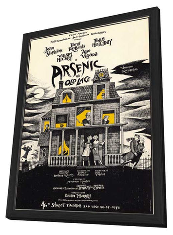 Arsenic and Old Lace (Broadway) 11 x 17 Poster - Style A - in Deluxe Aluminum Frame