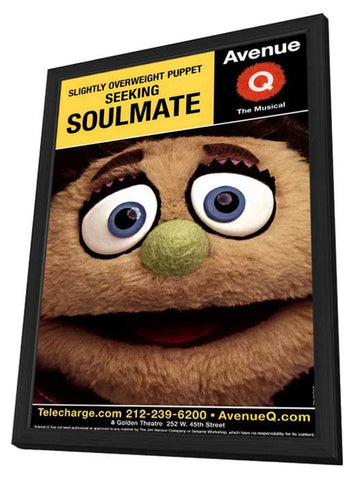 Avenue Q (Broadway) 11 x 17 Poster - Style B - in Deluxe Aluminum Frame