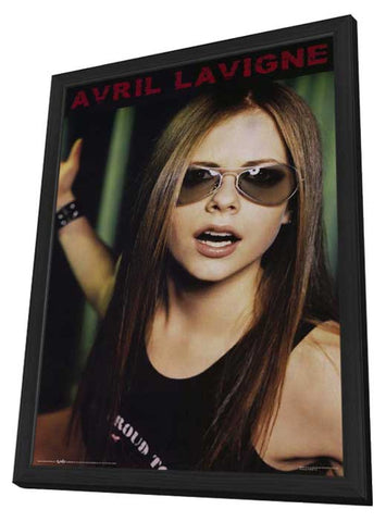 Avril Lavigne 11 x 17 Music Poster - Style A - in Deluxe Aluminum Frame