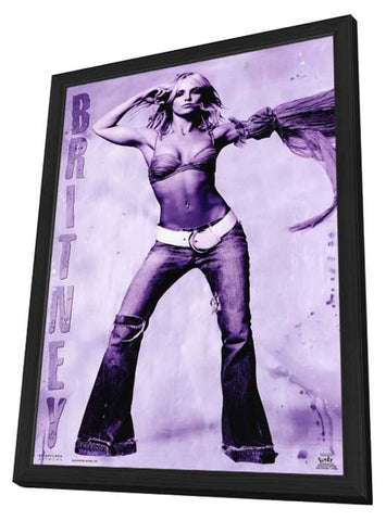 Britney Spears 11 x 17 Music Poster - Style A - in Deluxe Aluminum Frame