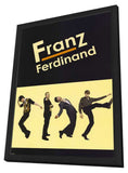 Franz Ferdinand 11 x 17 Music Poster - Style A - in Deluxe Aluminum Frame