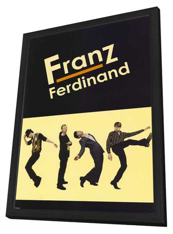 Franz Ferdinand 11 x 17 Music Poster - Style A - in Deluxe Aluminum Frame