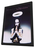 Manson, Marilyn 11 x 17 Music Poster - Style A - in Deluxe Aluminum Frame