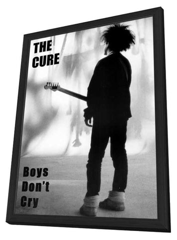 The Cure 11 x 17 Music Poster - Style A - in Deluxe Aluminum Frame