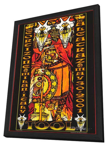 Tool 11 x 17 Music Poster - Style A - in Deluxe Aluminum Frame