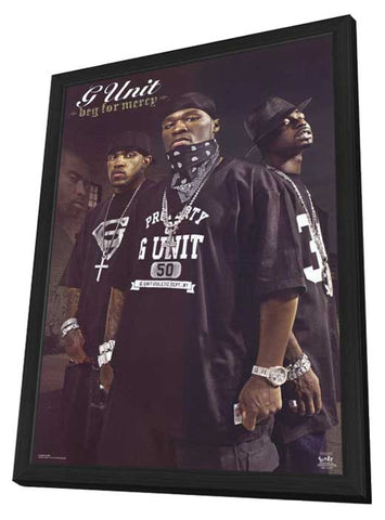 G Unit 11 x 17 Music Poster - Style A - in Deluxe Aluminum Frame