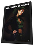 Alicia Keys 11 x 17 Music Poster - Style A - in Deluxe Aluminum Frame