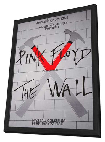 Pink Floyd 11 x 17 Music Poster - Style A - in Deluxe Aluminum Frame