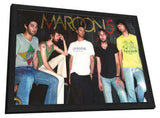 Maroon 5 11 x 17 Music Poster - Style A - in Deluxe Aluminum Frame