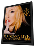 Madonna 11 x 17 Music Poster - Style A - in Deluxe Aluminum Frame