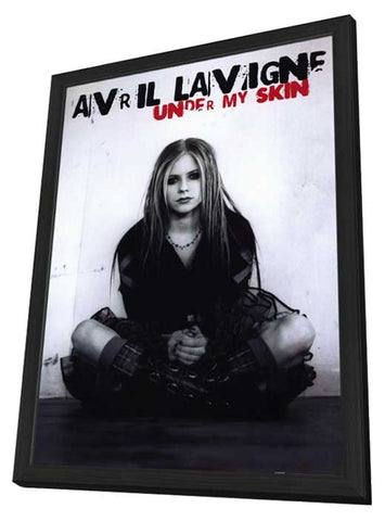 Avril Lavigne 11 x 17 Music Poster - Style B - in Deluxe Aluminum Frame