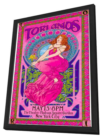 Tori Amos 11 x 17 Music Poster - Style B - in Deluxe Aluminum Frame