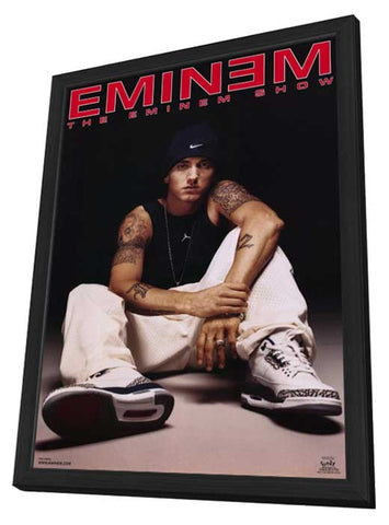 Eminem 11 x 17 Music Poster - Style C - in Deluxe Aluminum Frame