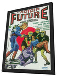 Captain Future (Pulp) 11 x 17 Pulp Poster - Style A - in Deluxe Aluminum Frame