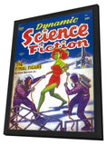 Dynamic Science Fiction (Pulp) 11 x 17 Pulp Poster - Style A - in Deluxe Aluminum Frame