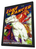 Lone Ranger, The (Pulp) 11 x 17 Pulp Poster - Style A - in Deluxe Aluminum Frame