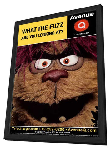 Avenue Q (Broadway) 11 x 17 Poster - Style C - in Deluxe Aluminum Frame