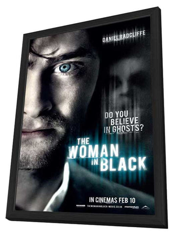 The Woman in Black 11 x 17 Movie Poster - UK Style A - in Deluxe Aluminum Frame