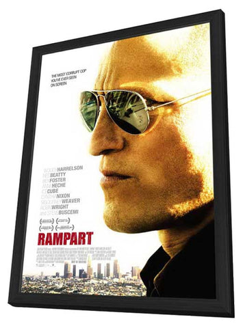 Rampart 11 x 17 Movie Poster - Style A - in Deluxe Aluminum Frame