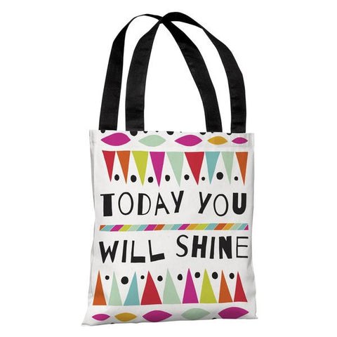 Today You Will Shine BlueMulti Tote Bag by Susan Claire