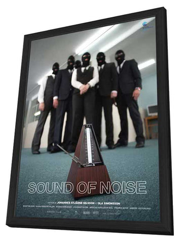 Sound of Noise 11 x 17 Movie Poster - French Style A - in Deluxe Aluminum Frame