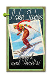 Speed and Thrills Wood 23x39