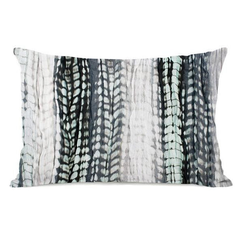 Dye Pattern Sky Throw Pillow by OBC