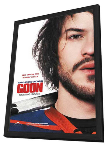 Goon 11 x 17 Movie Poster - Style D - in Deluxe Aluminum Frame