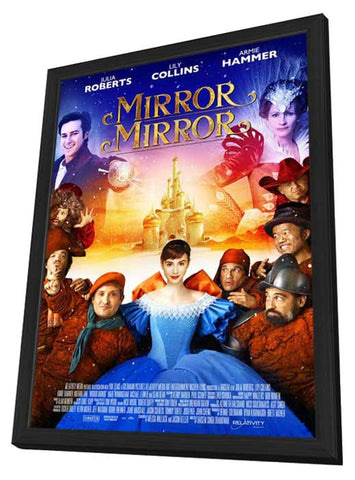 Mirror Mirror 11 x 17 Movie Poster - Style D - in Deluxe Aluminum Frame