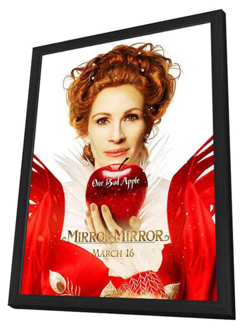 Mirror Mirror 11 x 17 Movie Poster - Style C - in Deluxe Aluminum Frame