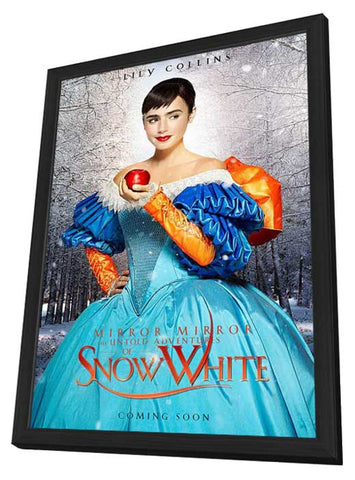 Mirror Mirror 11 x 17 Movie Poster - Style B - in Deluxe Aluminum Frame