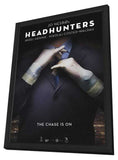 Headhunters 11 x 17 Movie Poster - Norwegian Style A - in Deluxe Aluminum Frame