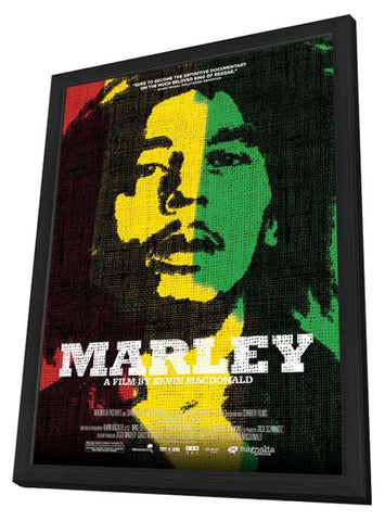 Marley 11 x 17 Movie Poster - Style A - in Deluxe Aluminum Frame