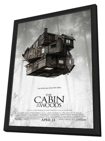 The Cabin in the Aluminums 11 x 17 Movie Poster - Style B - in Deluxe Aluminum Frame