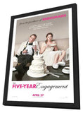 The Five-Year Engagement 11 x 17 Movie Poster - Style A - in Deluxe Aluminum Frame